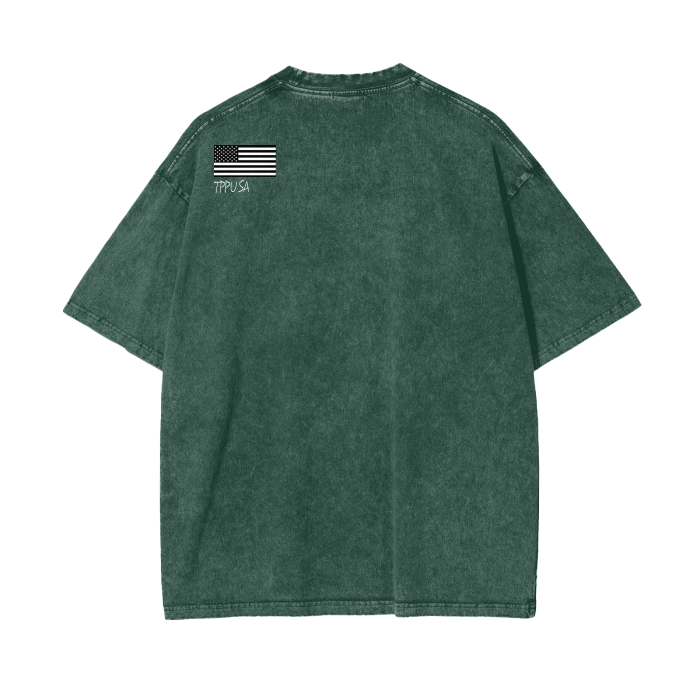 The Don Who Never Surrender, 250G Oversized Acid Washed Tee