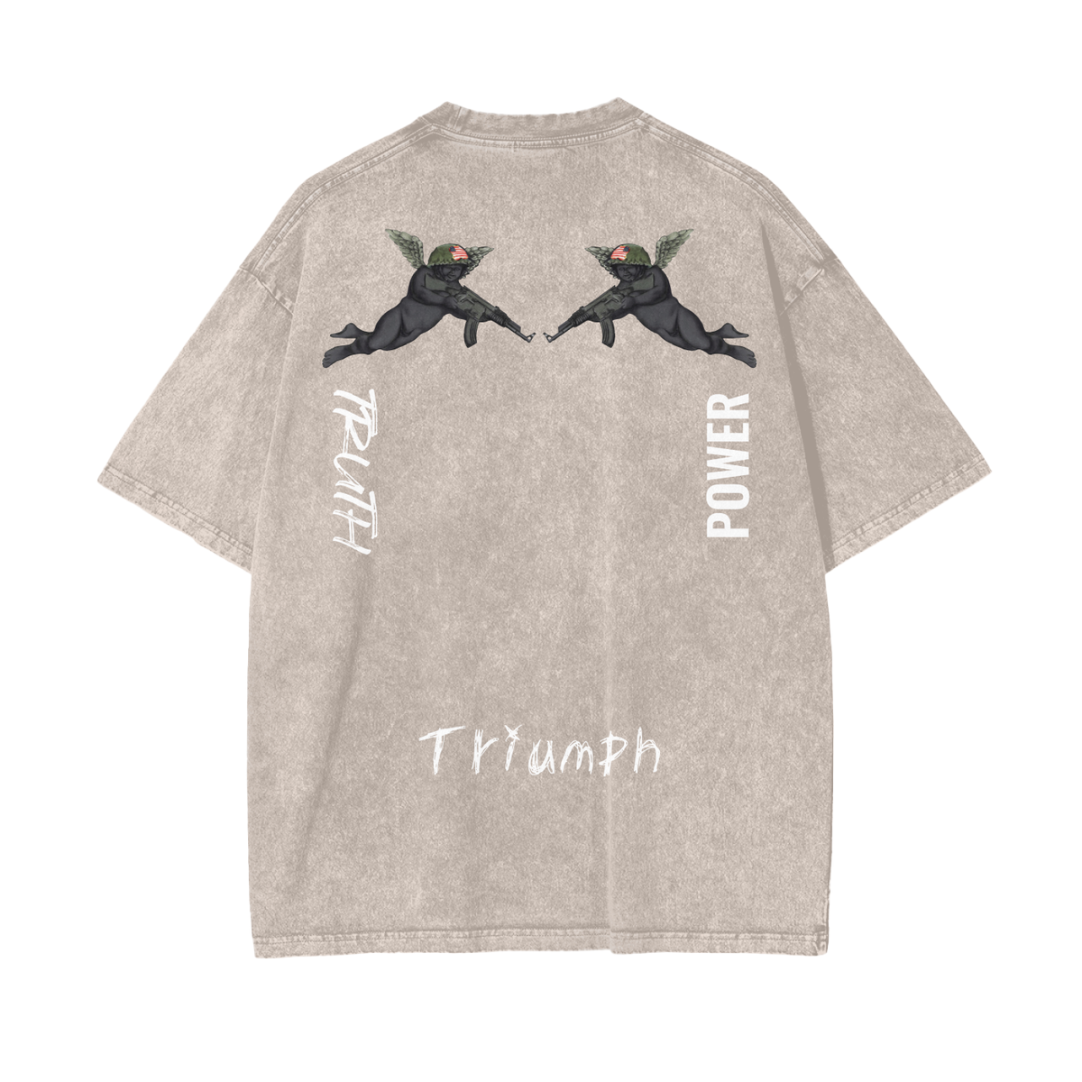 Peacekeeper III - Truth, Trumpih & Power Oversize Tee