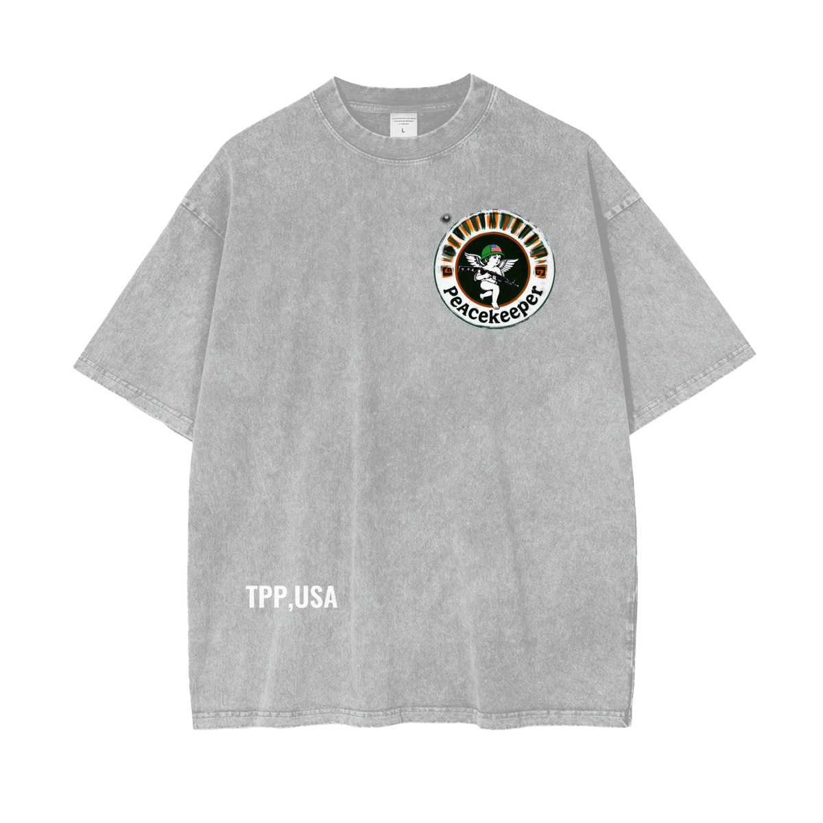 Peacekeeper III - Truth, Trumpih & Power Oversize Tee