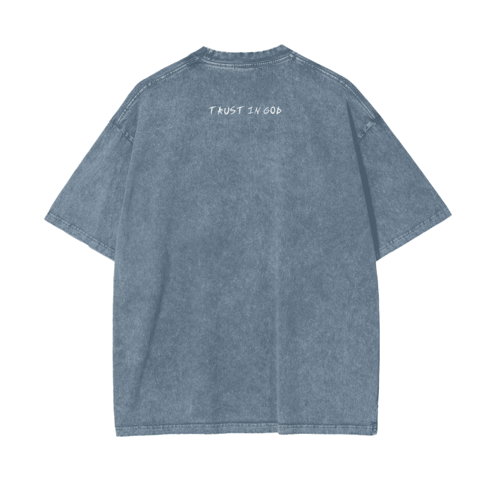 Mr 47th's Lambo, 250G Oversized Acid Washed Tee