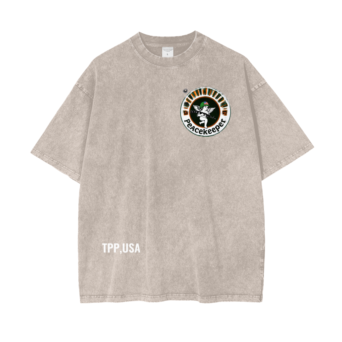 Peacekeeper III - Truth, Trumpih & Power Oversize Tee