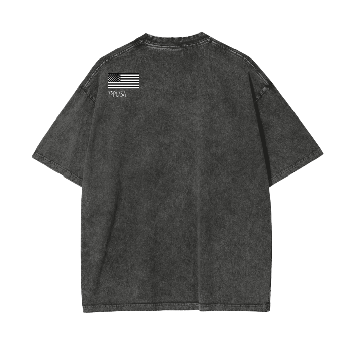 The Don Who Never Surrender, 250G Oversized Acid Washed Tee