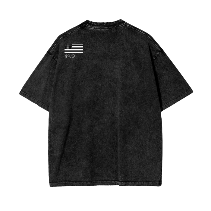 The Don Who Never Surrender, 250G Oversized Acid Washed Tee