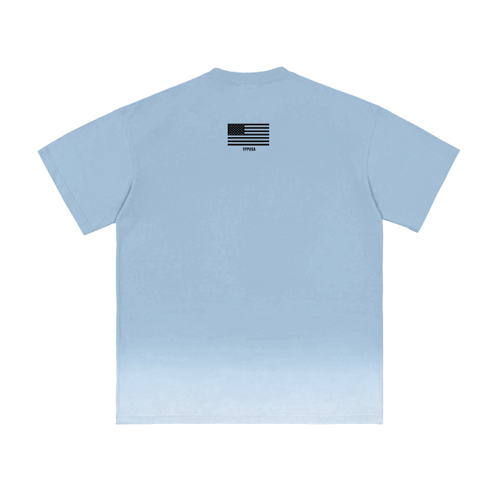 Yacht Party Sky, 250G Oversized Tee Vintage Washed Tee