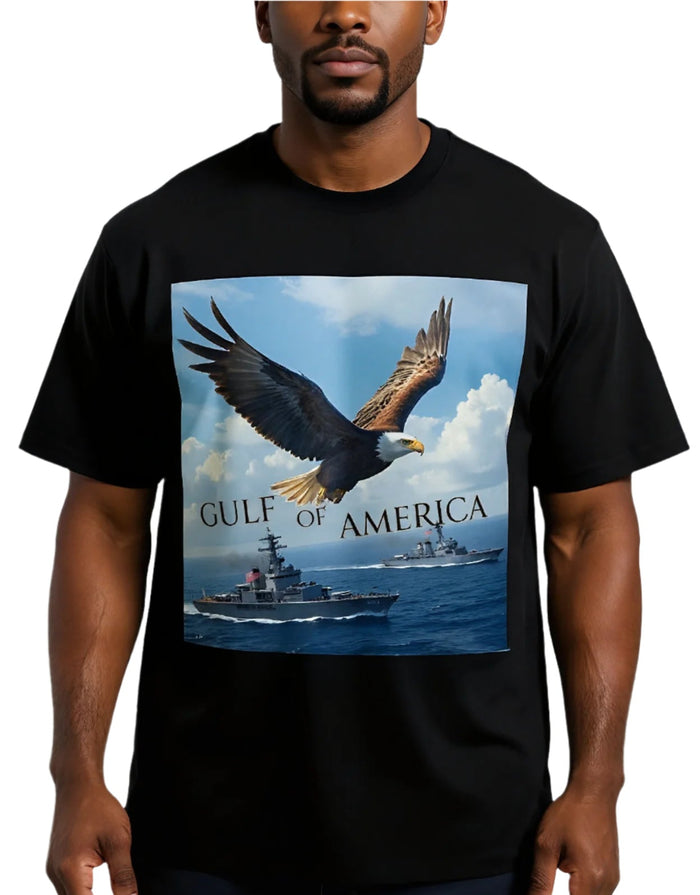 Warhawk Gulf Of America, 425G Heavyweight Shoulder Tee