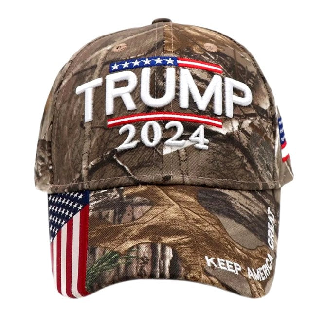 Keep America Great Trump 2024 Camo Hat