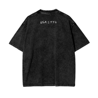 Mr. 47th's Celebration Cocktail Hour Acid Wash Oversize Tee