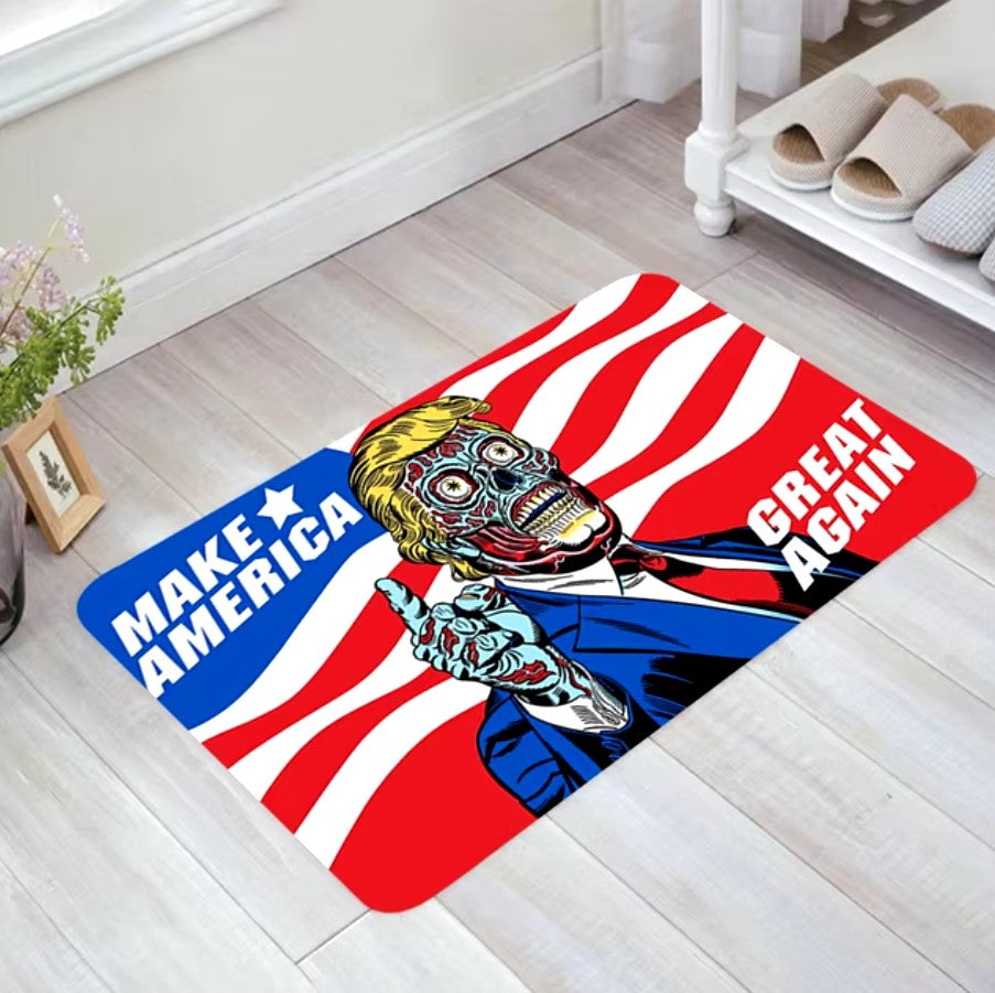 MAGA Zombie Rug