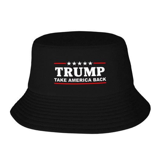 Trump 2024 Take America Back Bucket Hat Panama for Man Woman Bob Hats Reversible Fisherman Hats Summer Beach Fishing Unisex Caps