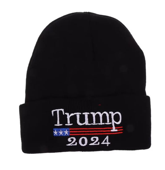 Trump 2024 Black Beanie