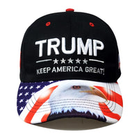 Keep America Great Trump Eagle Hat Black