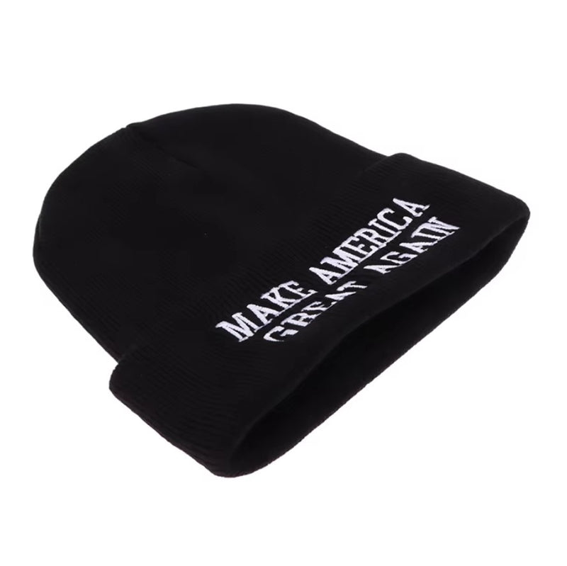 Black MAGA Beanie