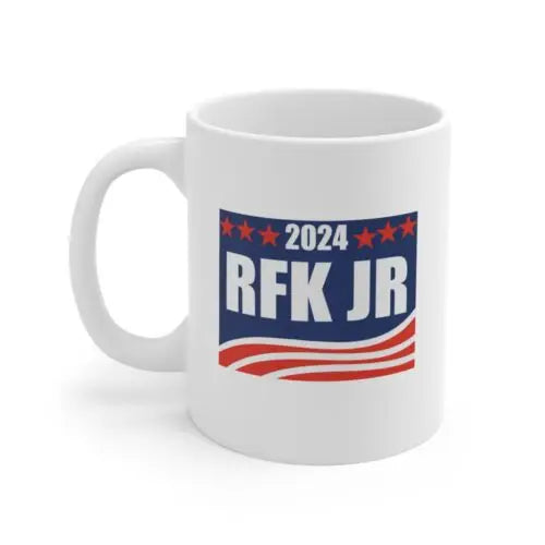 RFK JR 2024 Collectors White Mug 11 Oz