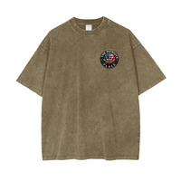 Obomba "Hope & Dope" Acid Wash Oversize Tee -Back Design